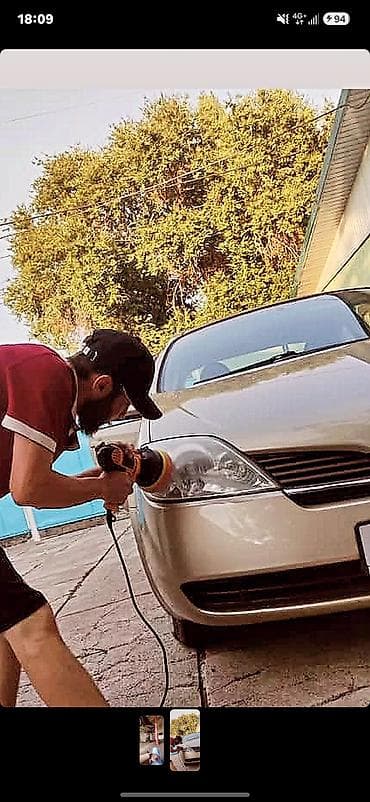 Кызматтар: Полировка и восстановление автомобильных фар - Профессиональная — 1