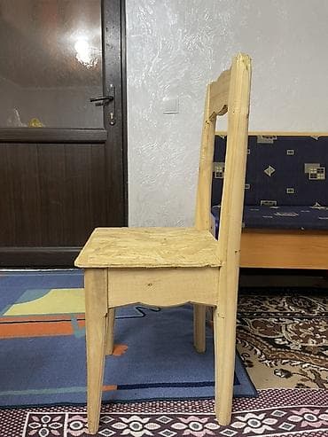 стол стулдары менен: Ашкана үчүн отургуч, Жаңы, Жыгач — 1