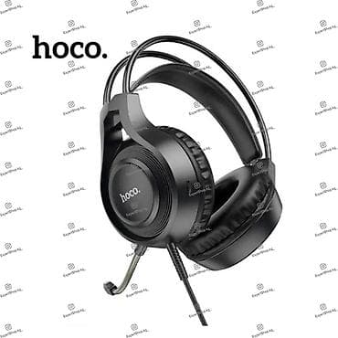 w10: Проводные гарнитуры, Hoco, Новый, цвет - Черный — 7