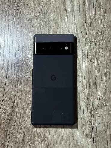Google Pixel 6 Pro, Б/у, 128 ГБ, цвет - Черный, 2 SIM