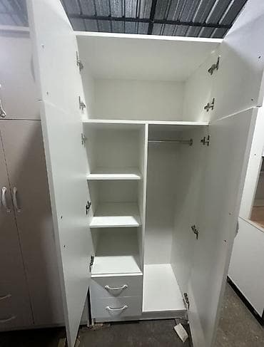 шкафы купе мебель: Шифоньер, шкаф для одежды, Новый, Прямой, ЛДСП — 4