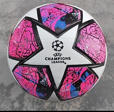 футбольные мячи лига чемпионов: Футбольный мяч UEFA Champions League - Дизайн в стиле Лиги чемпионов — 1