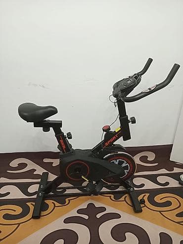 Эщиктин ролиги: Спин-байк (велотренажёр) для дома - Компактная рама, устойчивые опоры — 1