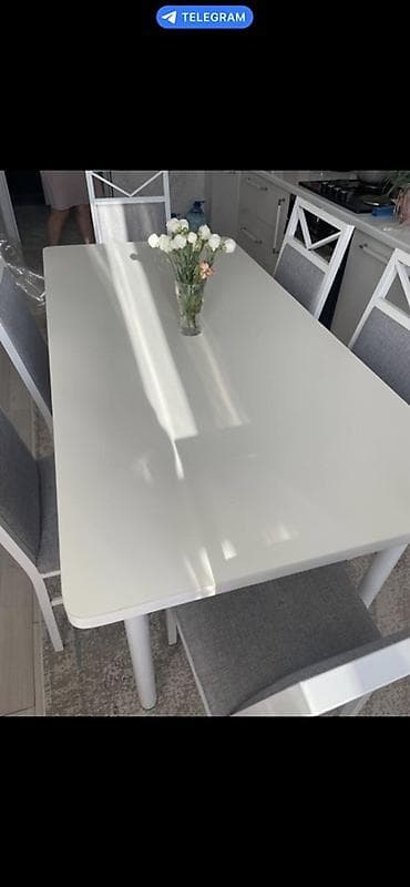 куханый: Кухонный стол, Прямоугольный, Нераскладной — 2