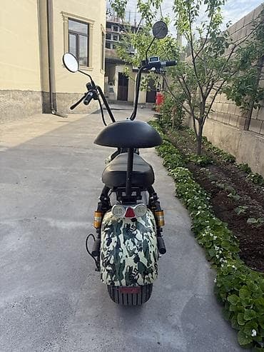 ом: Электроскутер Citycoco (чоппер-стиль) - Форм‑фактор чоппера с высокой — 3