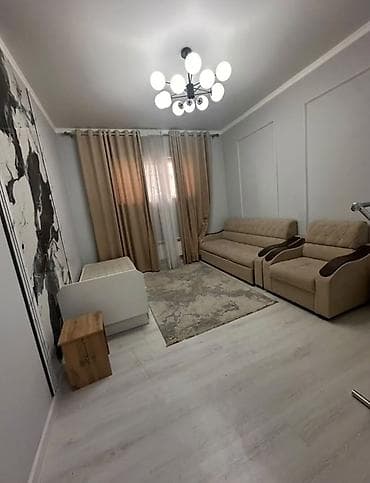 2 комнаты, 57 м², Кок-Жар ж/м Цокольный этаж этаж, Дизайнерский ремонт — 1