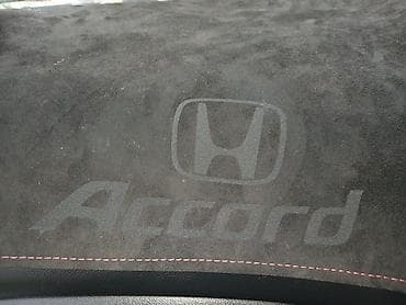 авто чехлы для сиденья: Алькантара Накидка на панель Honda, цвет - Черный, Новый — 5