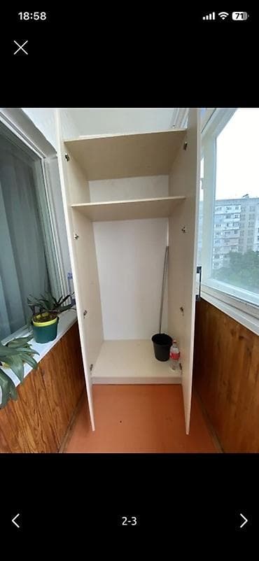 Шифоньер, шкаф для одежды, Новый, Прямой, ЛДСП — 2