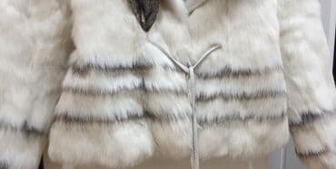 шуба кроликовая: Шуба, Лиса, Короткая модель, M — 3