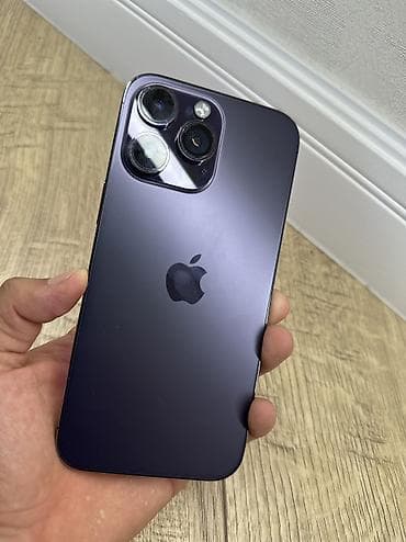Мобильные телефоны и аксессуары: IPhone 14 Pro Max, Новый, 256 ГБ, Deep Purple, Защитное стекло, Чехол — 6