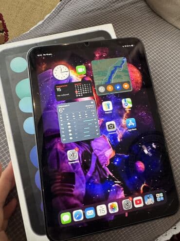 универсальные мобильные батареи для планшетов skymaxx: Планшет, Apple, 8" - 9", Wi-Fi, Б/у, Классический цвет - Серый — 3