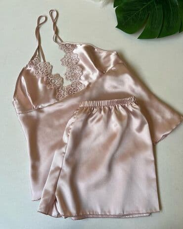 белая ночная сорочка: Ночная сорочка, Атлас, Длинная модель, XS, S, M — 9