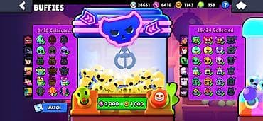 силом: Аккаунт Brawl Stars(Бравл Старс) Основное: - Трофеи: 55 707 - Создан — 3