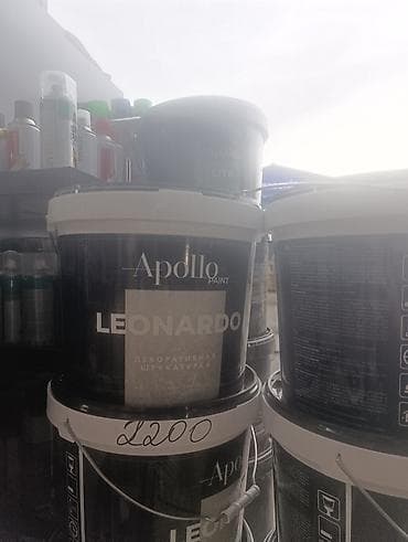 леонардо шпаклевка: Штукатурка Apollo PAINT, Акриловая, Другой тип фактуры — 2