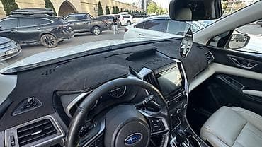 чехол субару: Алькантара Накидка на панель Subaru, цвет - Черный — 2