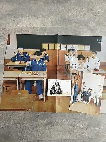 CD, DVD диски: Постер и фотокарточки BTS — серия “Us, Ourselves, &” (Special 8 — 4