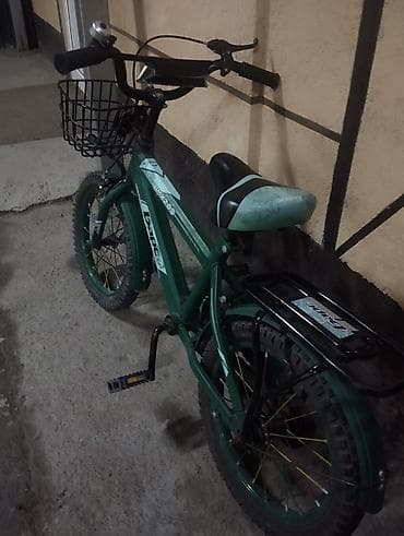 Детский транспорт: Детский велосипед «Барс» BMX 2.0S, зелёный. - Рама стальная, с верхней — 2