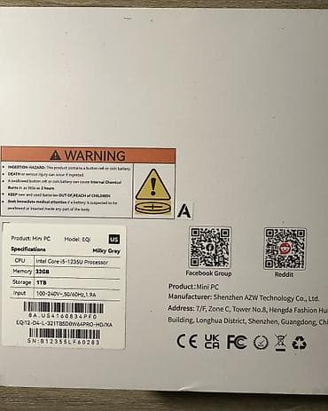 vega 8: Компьютер, ядер - 12, ОЗУ 32 ГБ, Для несложных задач, Новый, Intel Core i5, SSD — 2