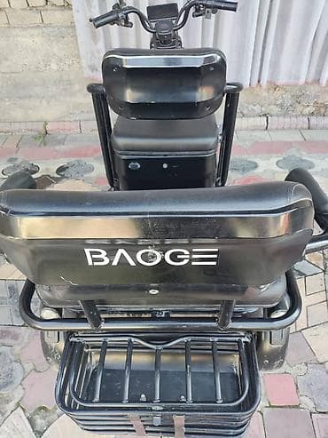 Электрический трёхколёсный скутер BAOGE с двумя пассажирскими