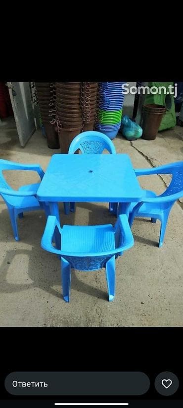 Үй жана бакча: Бакча эмерек комплекти, Пластик — 6