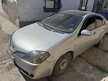 Унаа сатуу: Nissan Primera: 2002 г., 1.8 л, Кол менен иштөөчү, Газ, Седан — 2