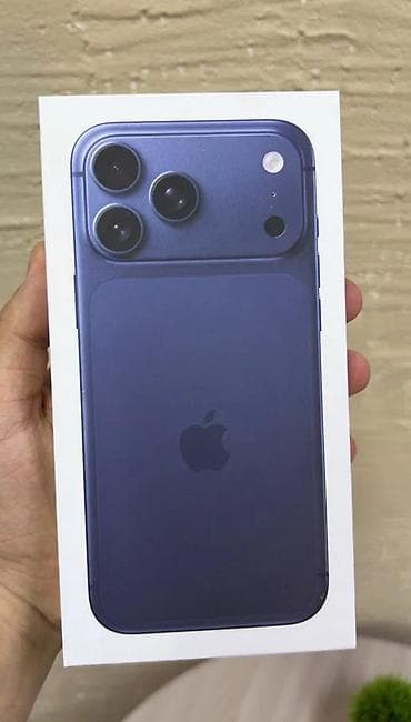 IPhone 17 Pro Max, Новый, 256 ГБ, Зарядное устройство, Коробка, 100 %