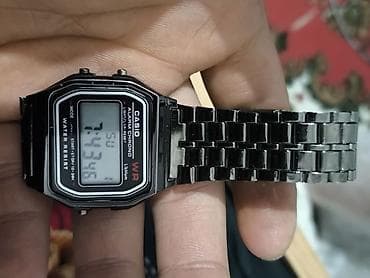 samsung note7: Цифровые наручные часы CASIO Alarm Chrono WR - Корпус прямоугольной — 1