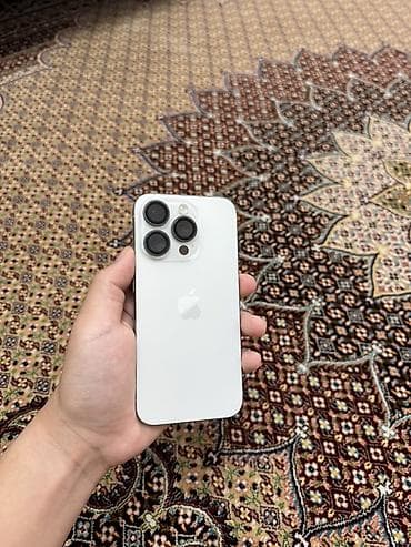 IPhone 15 Pro, White Titanium, 100 %