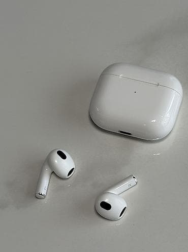 ОРИГИНАЛЬНЫЕ наушники apple airpods 3 идеальное состояние без
