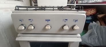 защищённый телефон: Газовая плита с духовкой, классический белый — 3