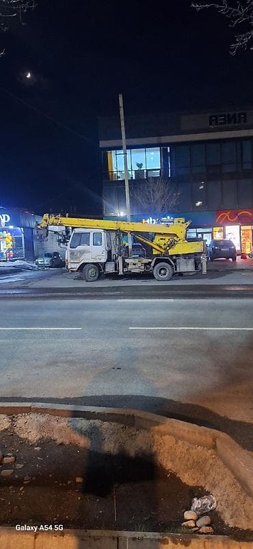 машинист башенного крана: Автовышка на базе грузового шасси - Тип: телескопическая/коленчатая — 1