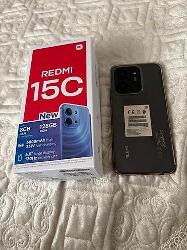 редми 15с: Redmi, Redmi 15C, Новый, 128 ГБ, цвет - Черный — 2
