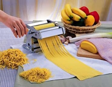 тестомес для пельменного теста для дома: Тестораскаточный аппарат Механический, Новый — 3