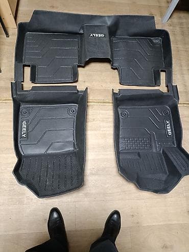 полики geely: 3D Полики Для салона Geely, цвет - Черный — 2