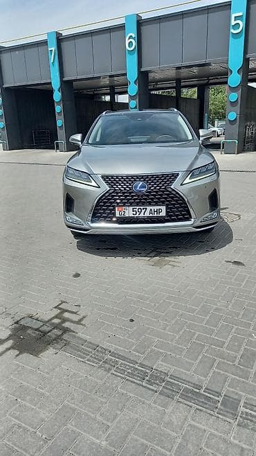 Lexus RX: 2021 г., 3.5 л, Вариатор, Гибрид, Кроссовер