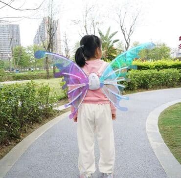 куклы фея динь динь: Крылья бабочек светящийся для маленьких принцесс — 2