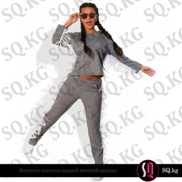 купить спортивный костюм женский недорого от производителя: Спортивный костюм, Штаны, M, S, L — 3