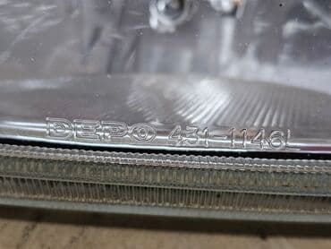 автозапчасти для форд фокус 2: Передняя левая фара Ford 2000 г., Б/у — 3