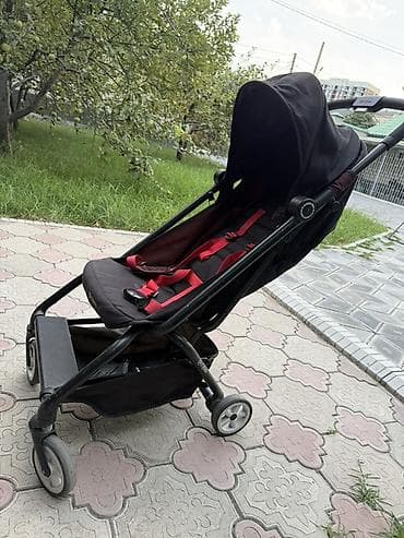 красный пиджак: Коляска, Cybex, цвет - Черный, Б/у, Самовывоз — 4