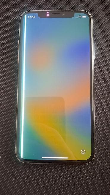 iohone x: IPhone X, Б/у, 64 ГБ, Белый, Чехол, 72 % — 5