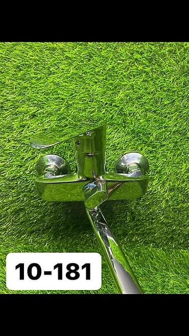 смеситель в душ: Смеситель для ванны/душа, настенный, однорычажный. - Материал: металл — 1