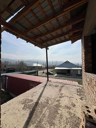 земля дом: Двухэтажный кирпичный дом с мансардой (коробка с крышей) - Материал — 9