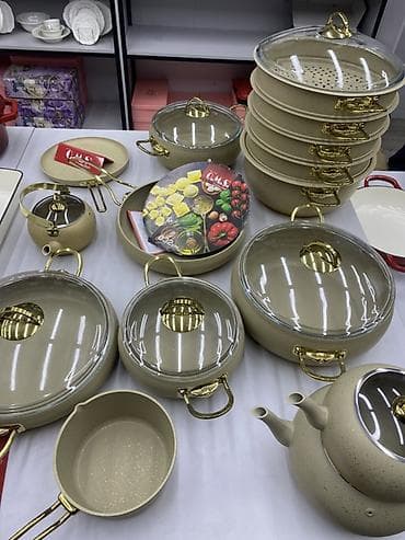 туркия: Набор посуды O.M.S. Collection — универсальный комплект для ежедневной — 3