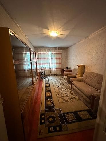 Квартиры: 2 комнаты, 55 м², ул. Ахунбаева / Малдыбаева Индивидуалка, 1 этаж, Косметический ремонт — 1