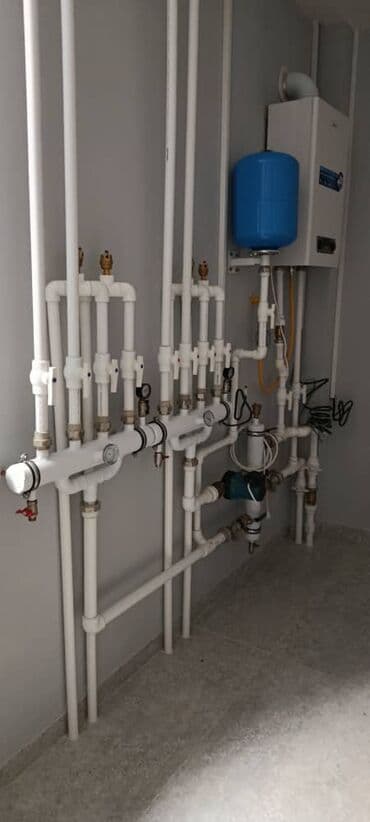 шкаф серверный: Автономная система отопления и водоснабжения (котельная) Комплект — 6