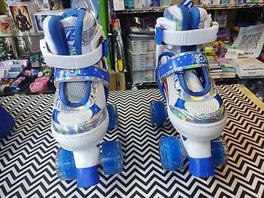 скей: Детские роликовые коньки-квадро (4 колеса) с регулировкой размера — 2