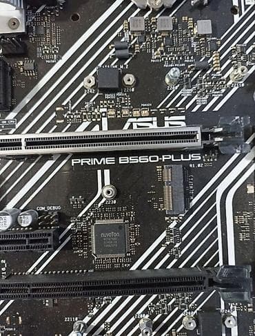 Техника жана электроника: Материнская плата ASUS Prime B560-PLUS + установленный процессор Intel — 7