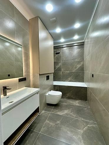 ts group: 2 комнаты, 82 м², Асанбай мкр Элитка, 13 этаж, Дизайнерский ремонт — 7