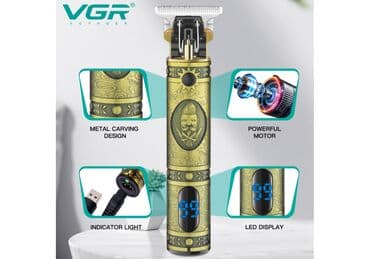 купить опасную бритву: Машинка для стрижки волос VGR V-091 - профессиональный перезаряжаемый — 3