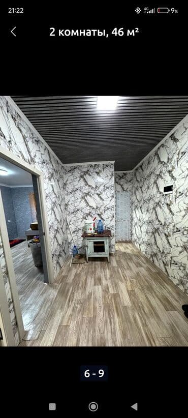 продаю связи с переездом: 2 комнаты, 46 м², 106 серия, 2 этаж, Евроремонт — 6